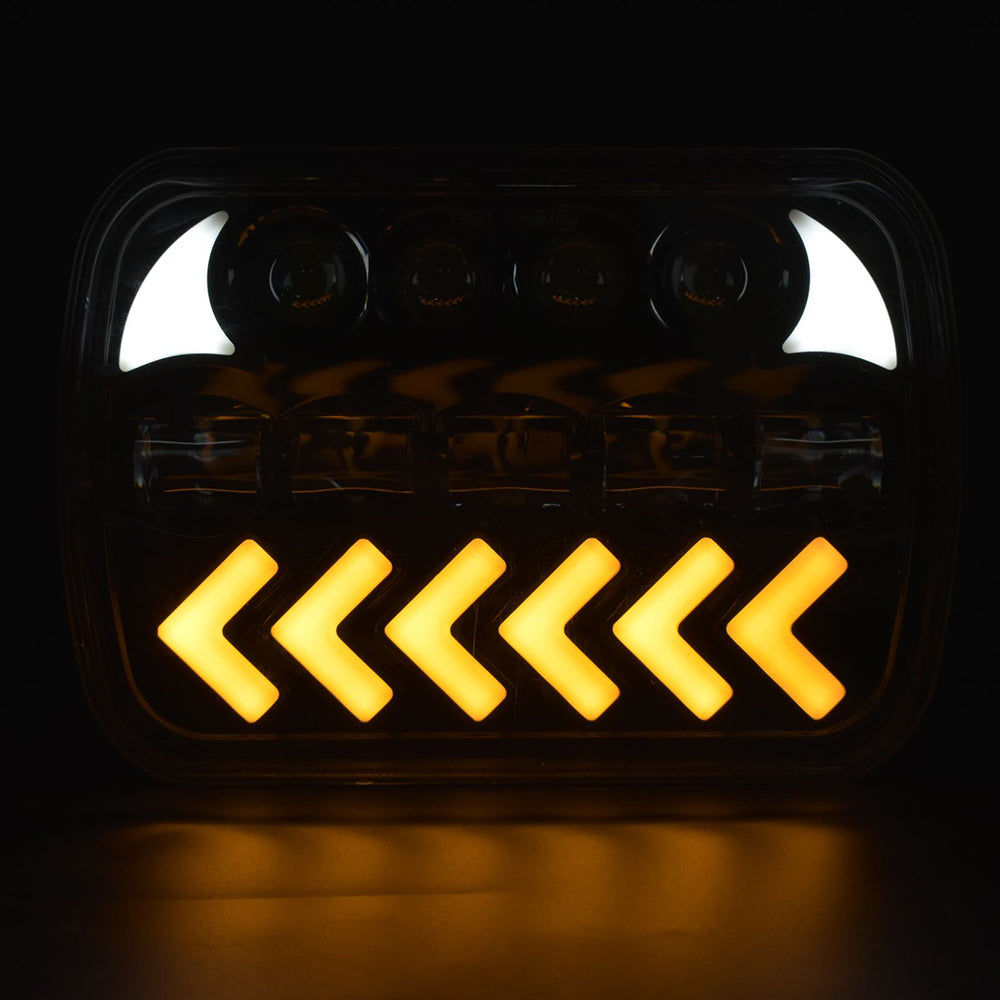 GENGXIN® Faro Rectangular - GZD 132 - (Sólo para exhibición)