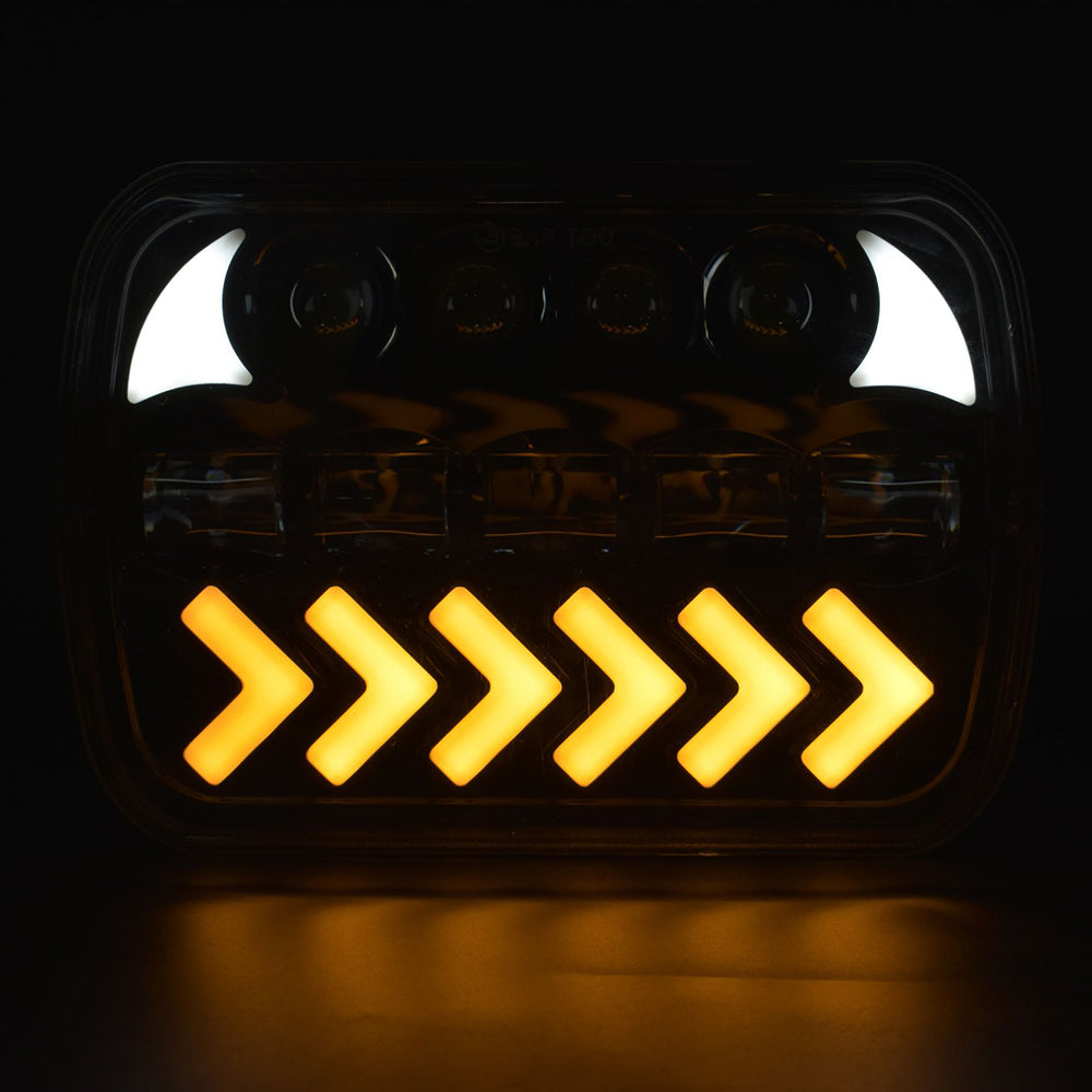 GENGXIN® Faro Rectangular - GZD 132 - (Sólo para exhibición)