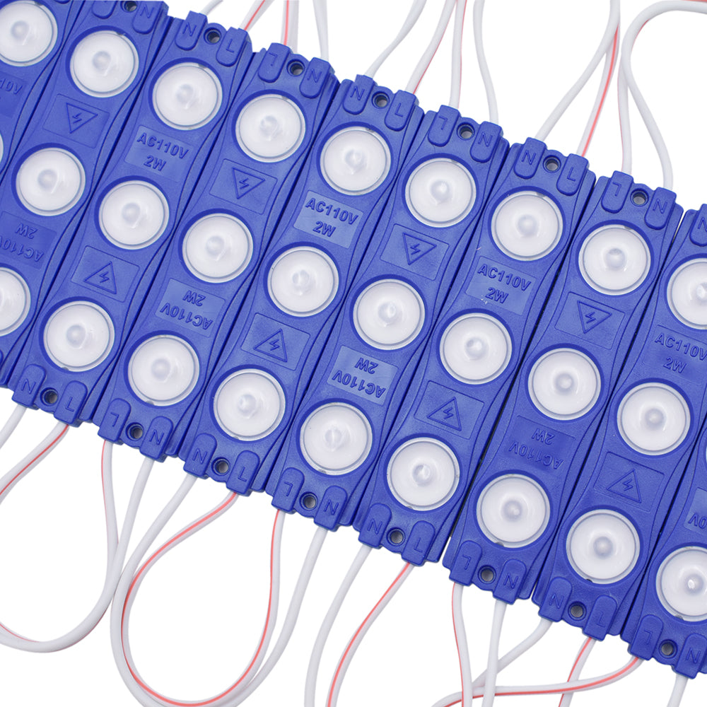 GENGXIN® Módulo LED 110V 2 de 20 pzas, varios colores