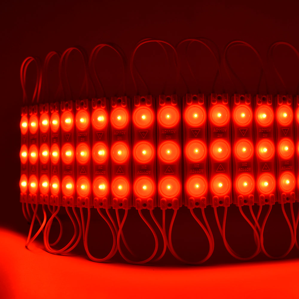 GENGXIN® Módulo LED 110V 2 de 20 pzas, varios colores