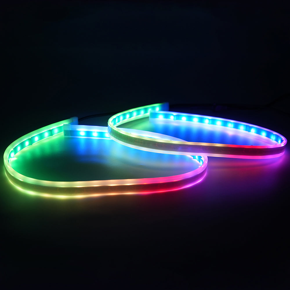 GENGXIN® Tira de LED Direccional RGB 12V 60CM*2 - (Sólo para exhibición)