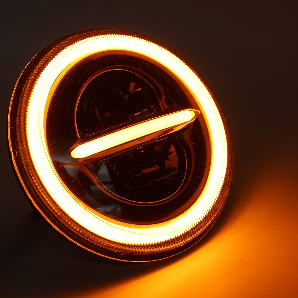 GENGXIN® Faro Redondo De Led 7 Pulgadas - HLD 36 01 - (Sólo para exhibición)