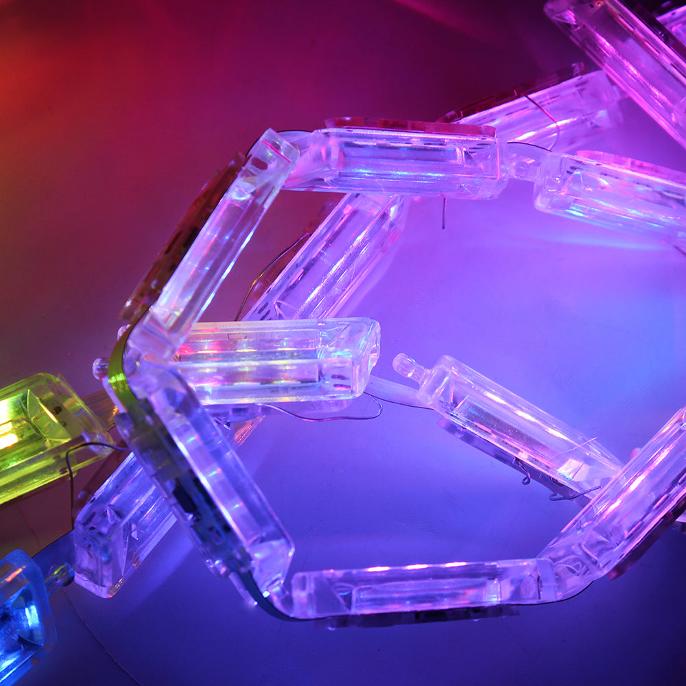 GENGXIN® Tira De Led Diamante RGB 12V 60CM*2 - (Sólo para exhibición)