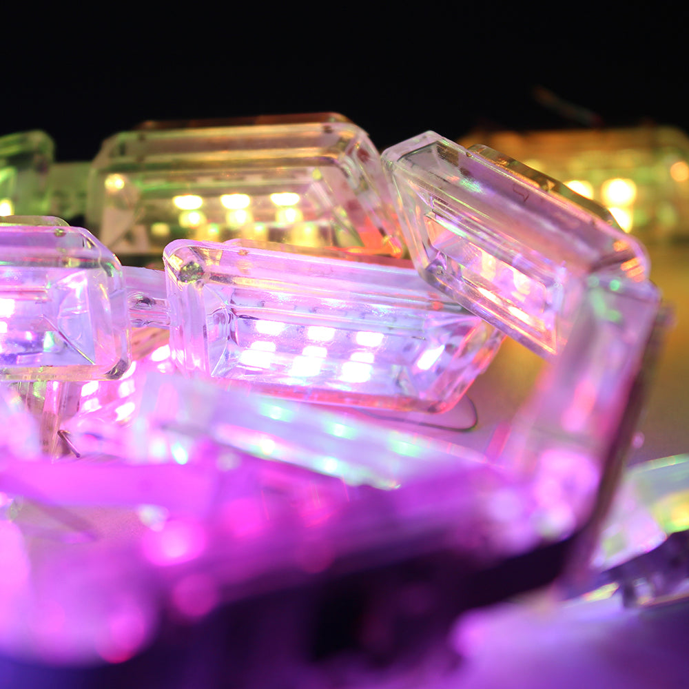 GENGXIN® Tira De Led Diamante RGB 12V 60CM*2 - (Sólo para exhibición)