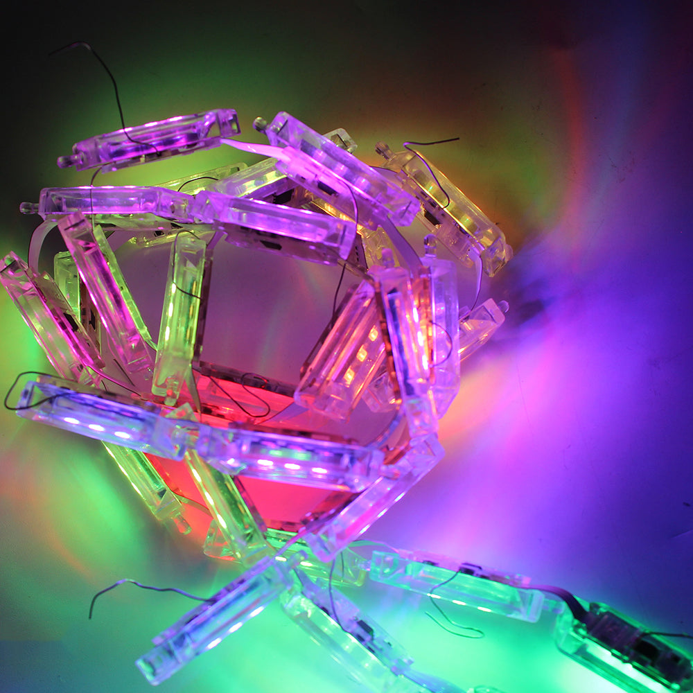 GENGXIN® Tira De Led Diamante RGB 12V 60CM*2 - (Sólo para exhibición)