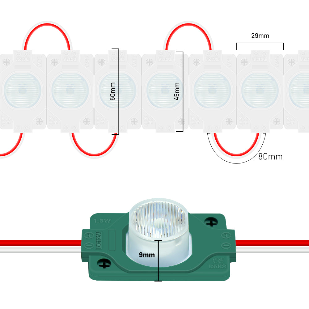 GENGXIN® Módulo LED 1 de 20 pzas ,varios colores