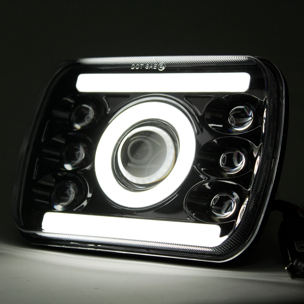 GENGXIN® Faro Rectangular Ángel - GZD 105 02 - (Sólo para exhibición)