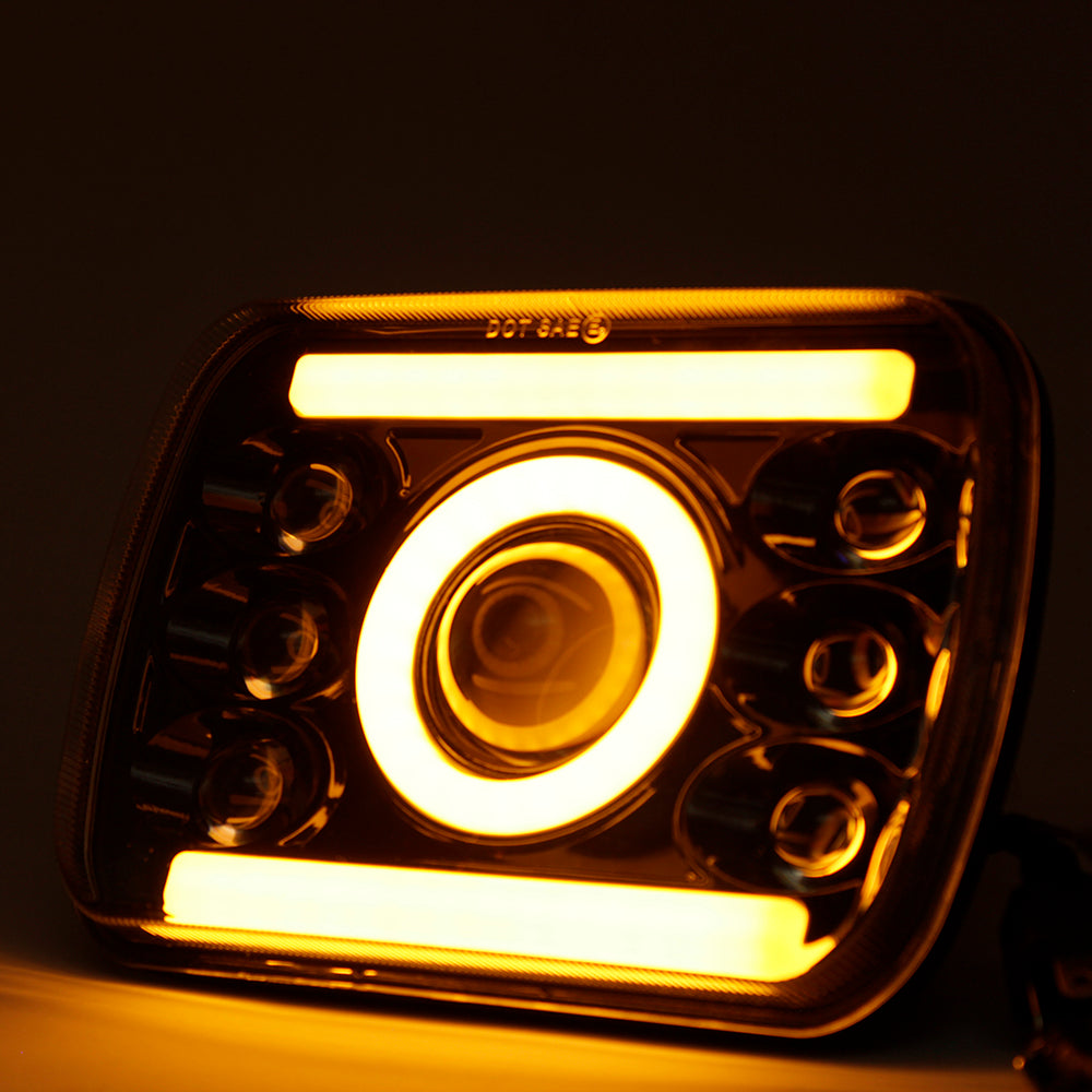 GENGXIN® Faro Rectangular Ángel - GZD 105 02 - (Sólo para exhibición)