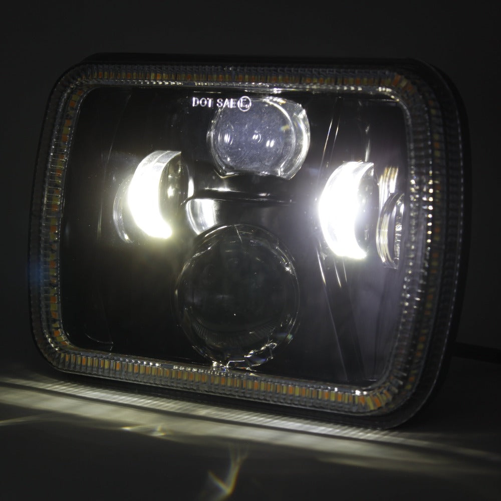 GENGXIN® Faro Rectangular Ángel - GZD 114 02 - (Sólo para exhibición)