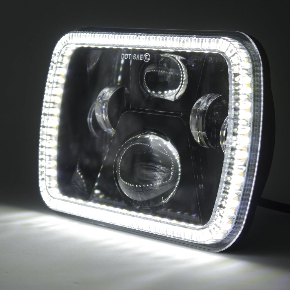 GENGXIN® Faro Rectangular Ángel - GZD 114 02 - (Sólo para exhibición)