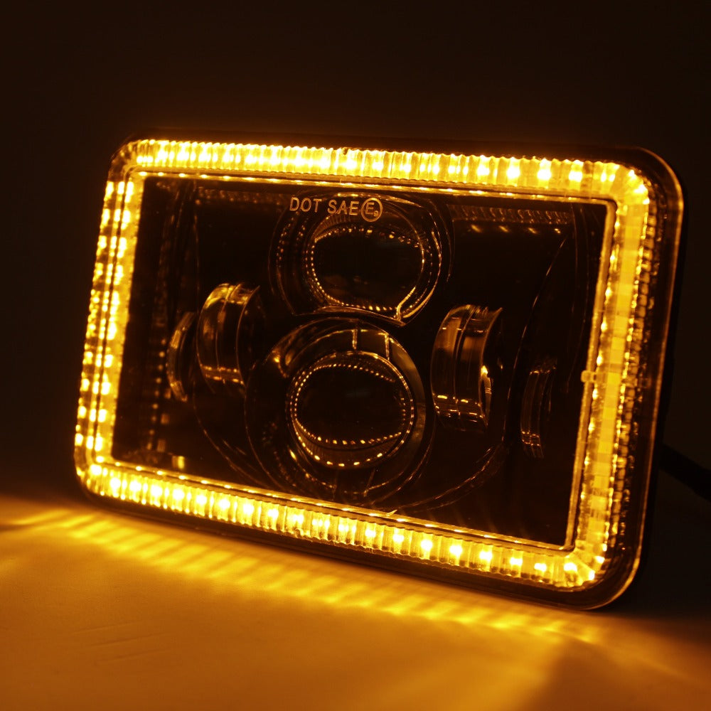 GENGXIN® Faro Rectangular Ángel - GZD 112 02 - (Sólo para exhibición)