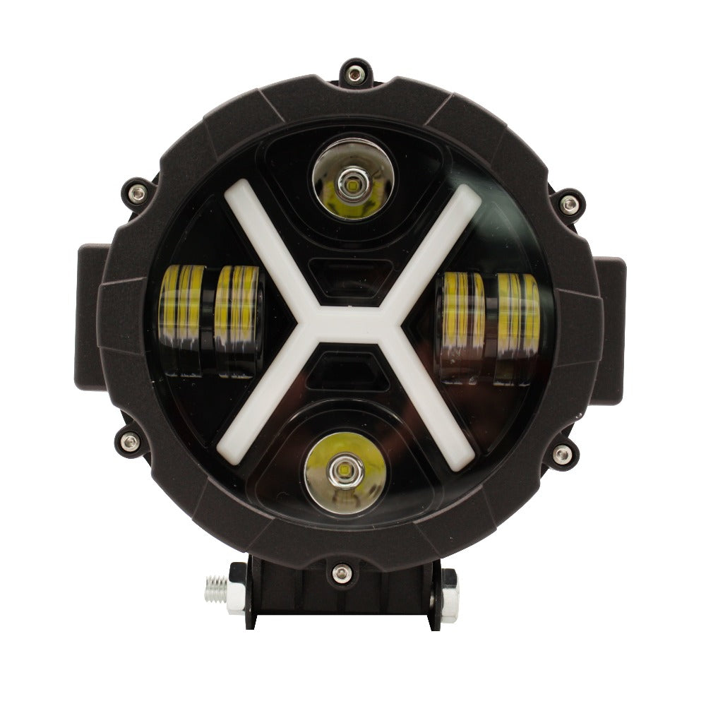 GENGXIN® Faro Redondo 7 Pulgadas - GZD 111 03 - (Sólo para exhibición)