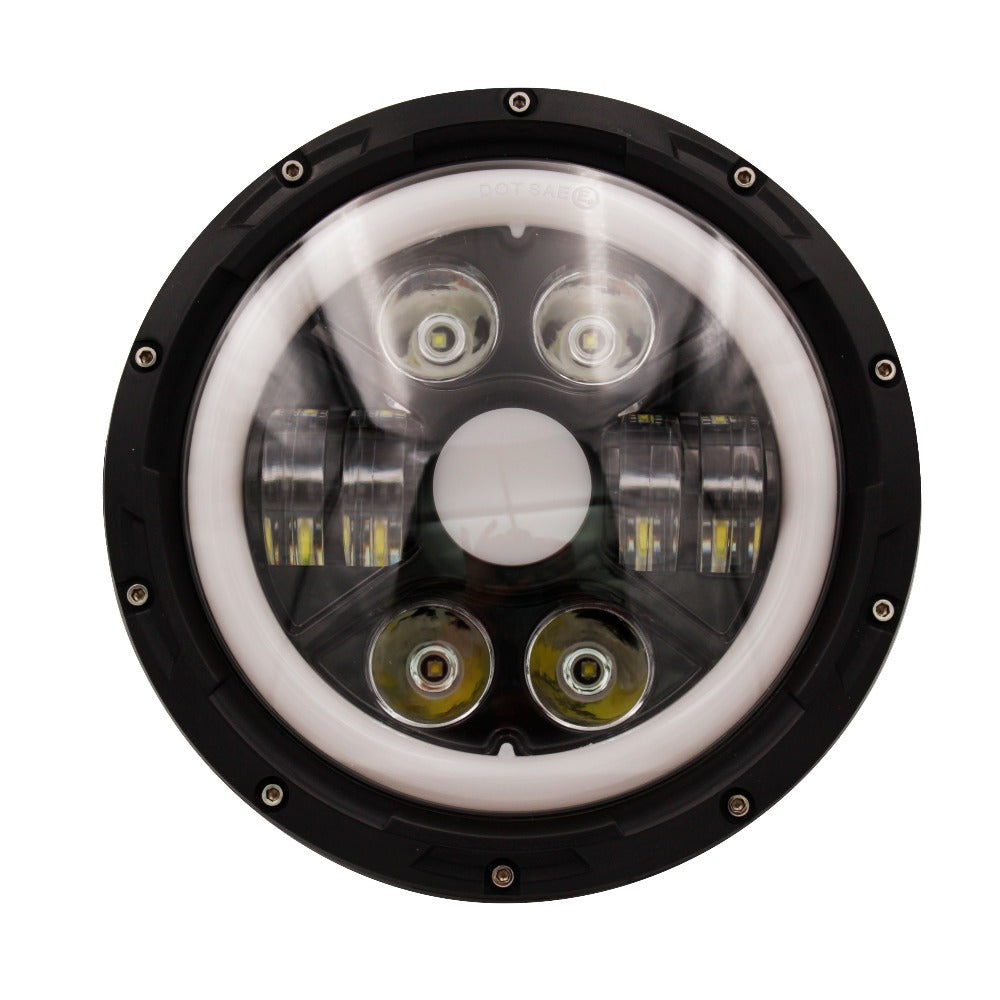 GENGXIN® Faro Redondo 7 Pulgadas Ángel - HLD 29 01 - (Sólo para exhibición)