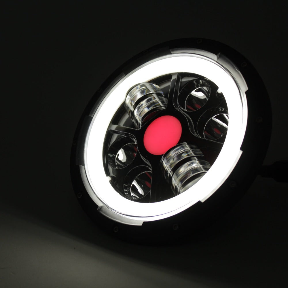 GENGXIN® Faro Redondo 7 Pulgadas Ángel - HLD 29 01 - (Sólo para exhibición)