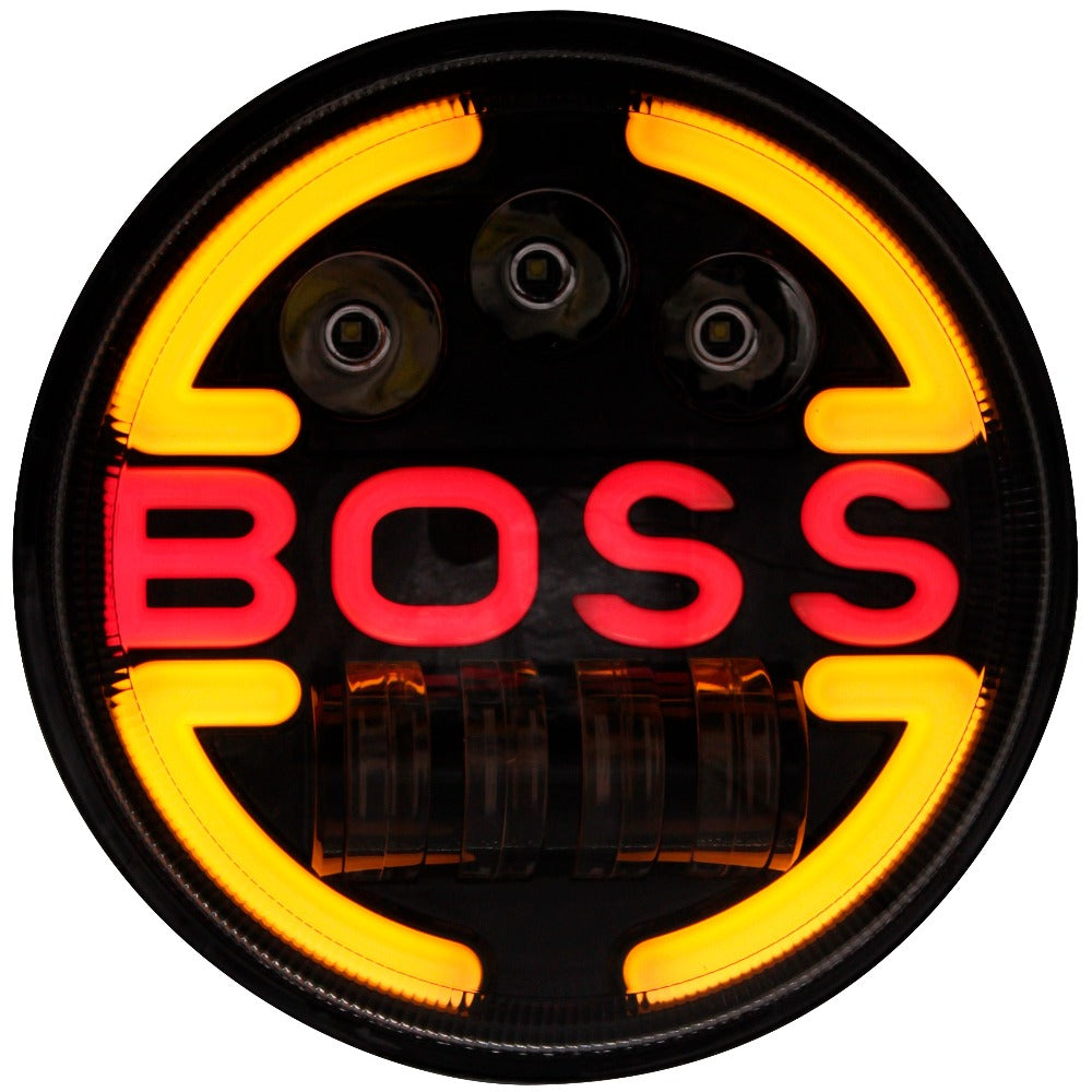 GENGXIN® Faro Redondo 7 Pulgadas - HLD 34 01 - (Sólo para exhibición)