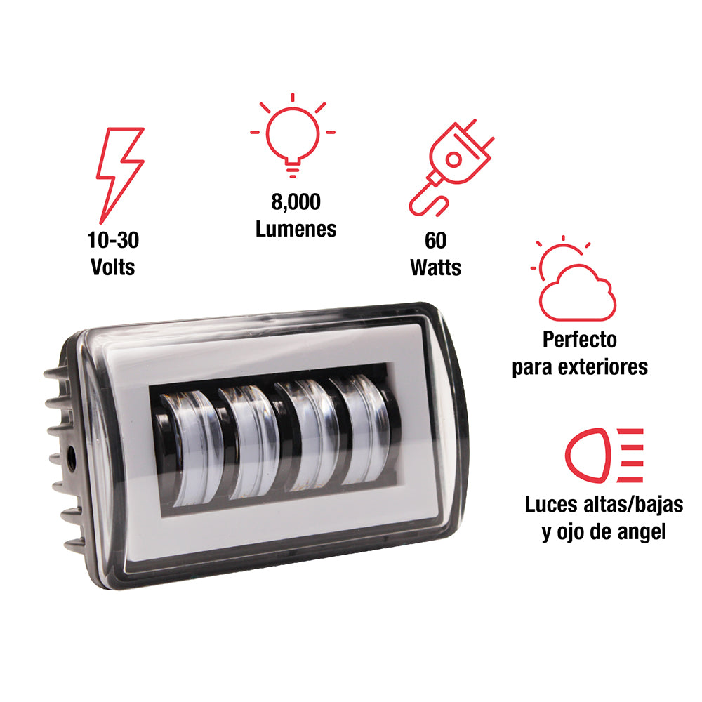 GENGXIN® Faro Rectangular Ángel - GZD 067 012 - (Sólo para exhibición)