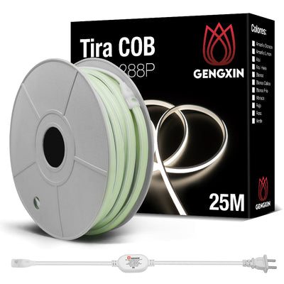 GENGXIN® Tira de LED Flex 110V COB 288/P 25M