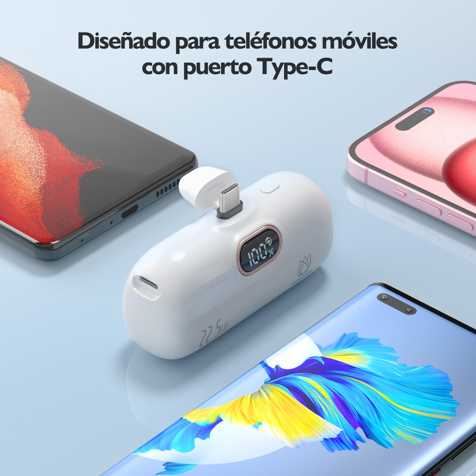 GENGXIN® PowerBank GX-PD50A--5000 mAh - (Sólo para exhibición)