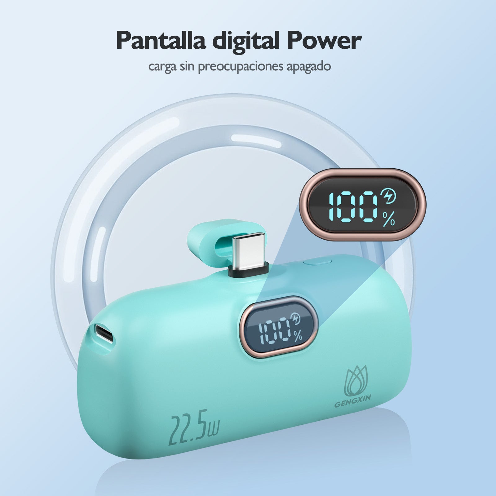 GENGXIN® PowerBank GX-PD50A--5000 mAh - (Sólo para exhibición)