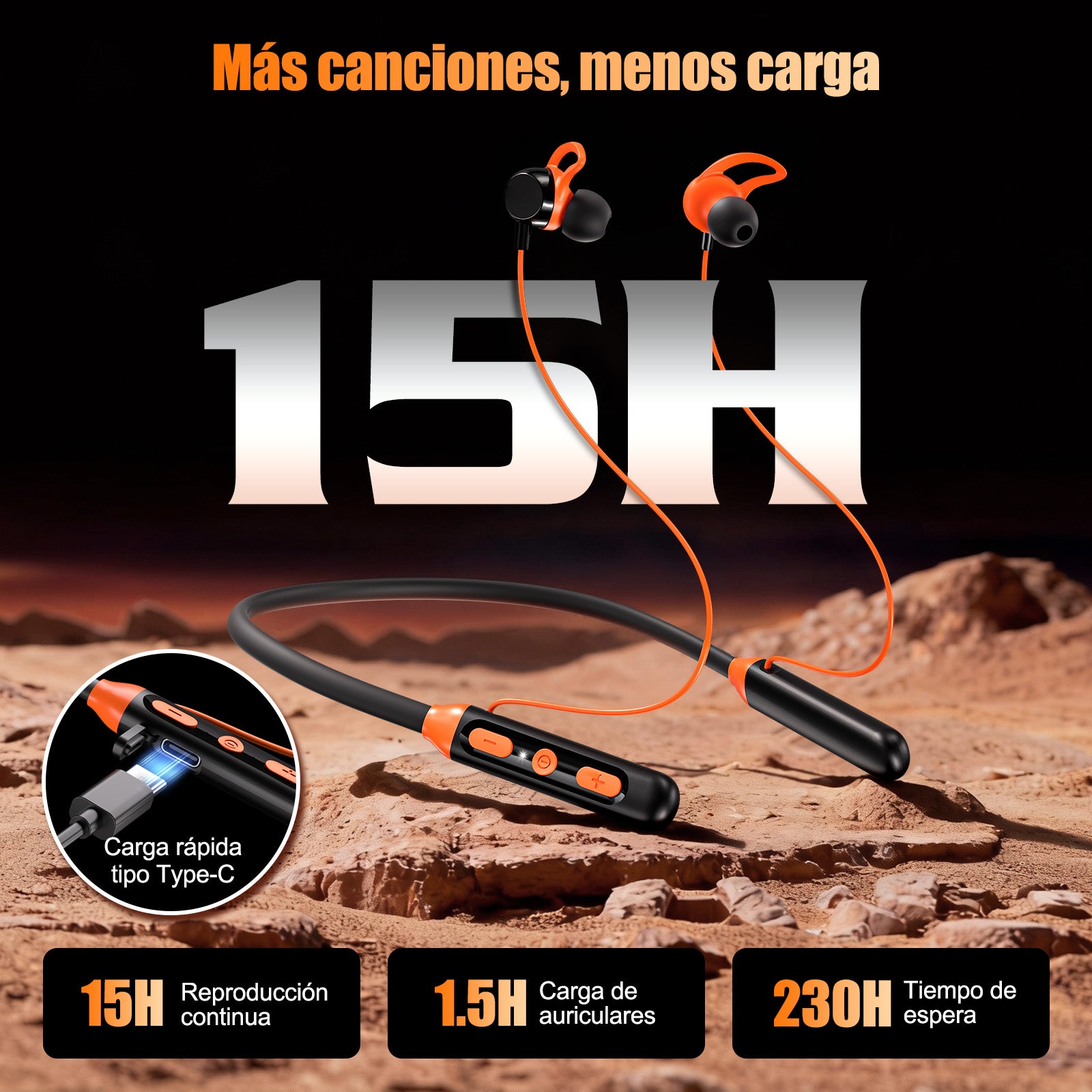 GENGXIN® Auriculares de gancho GX-N01 - (Sólo para exhibición)