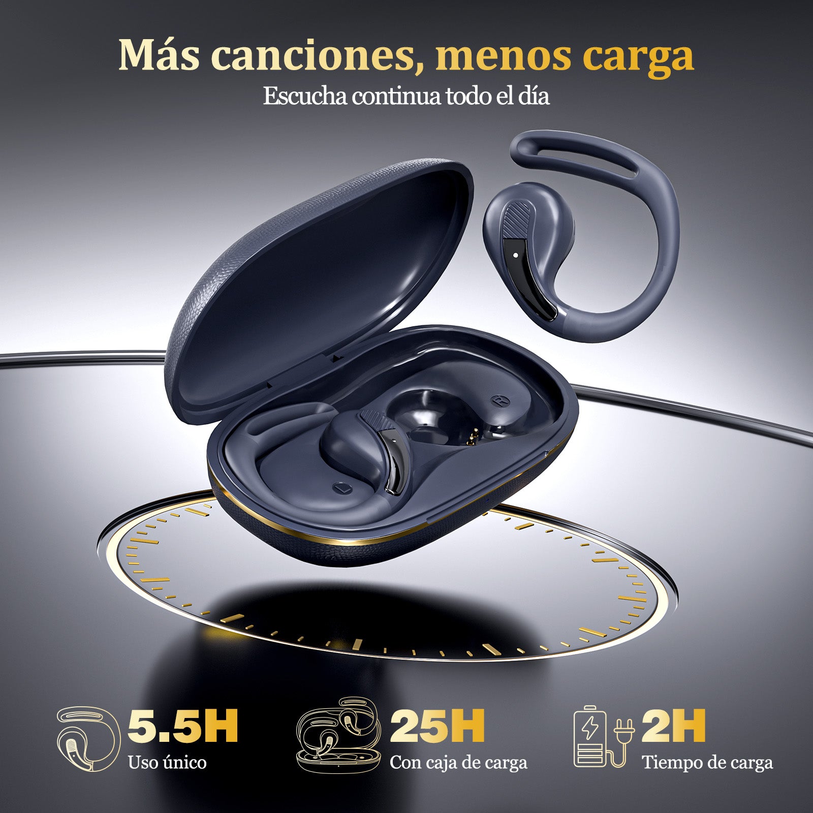 GENGXIN® Auriculares de gancho GX-K03 - (Sólo para exhibición)