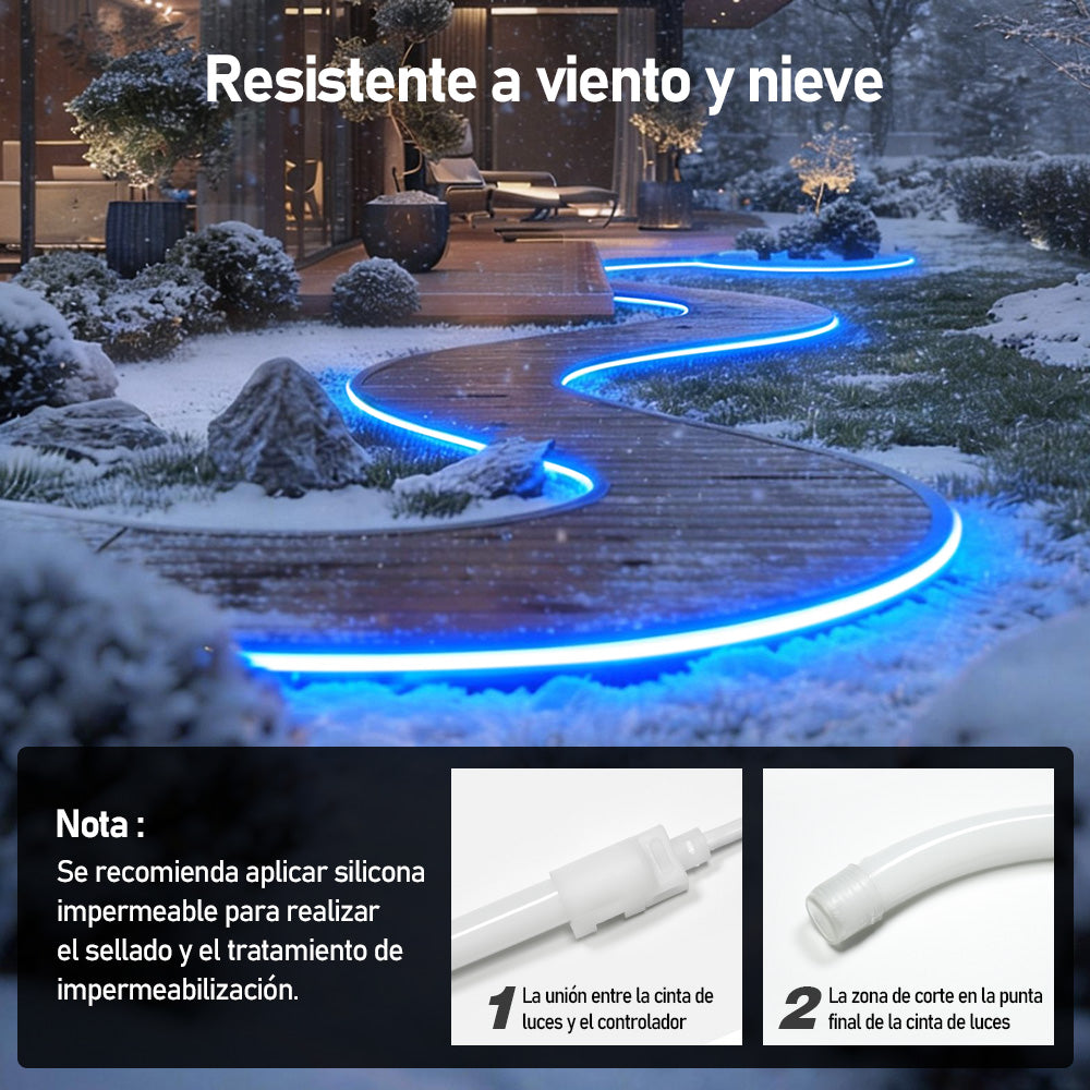 GENGXIN® Tira de Redonda 110V 2835 120/P 25M