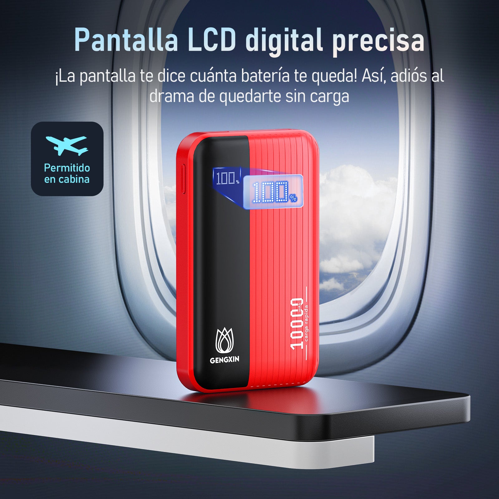 GENGXIN® Powerbank-GX-PD10H - (Sólo para exhibición)