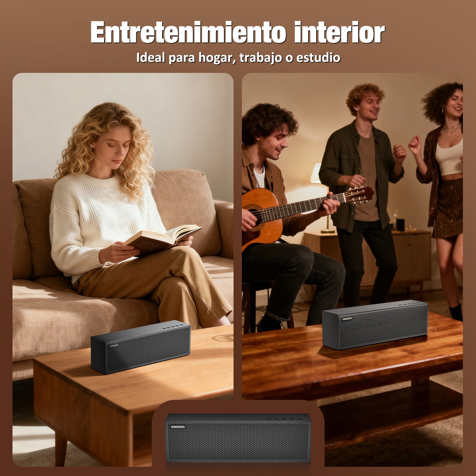 GENGXIN® Bocina Inalambrica  GX-B08 - (Sólo para exhibición)