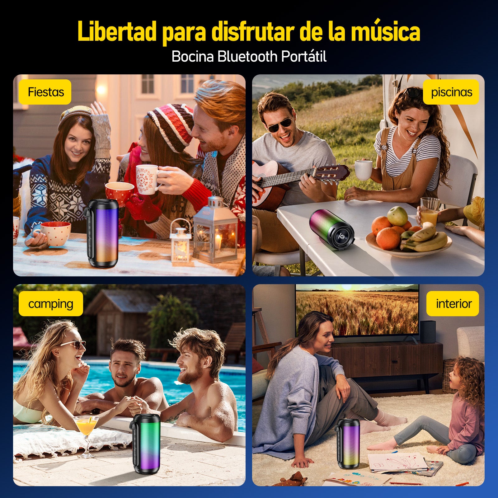 GENGXIN® Bocina Inalambrica  GX-B06 - (Sólo para exhibición)