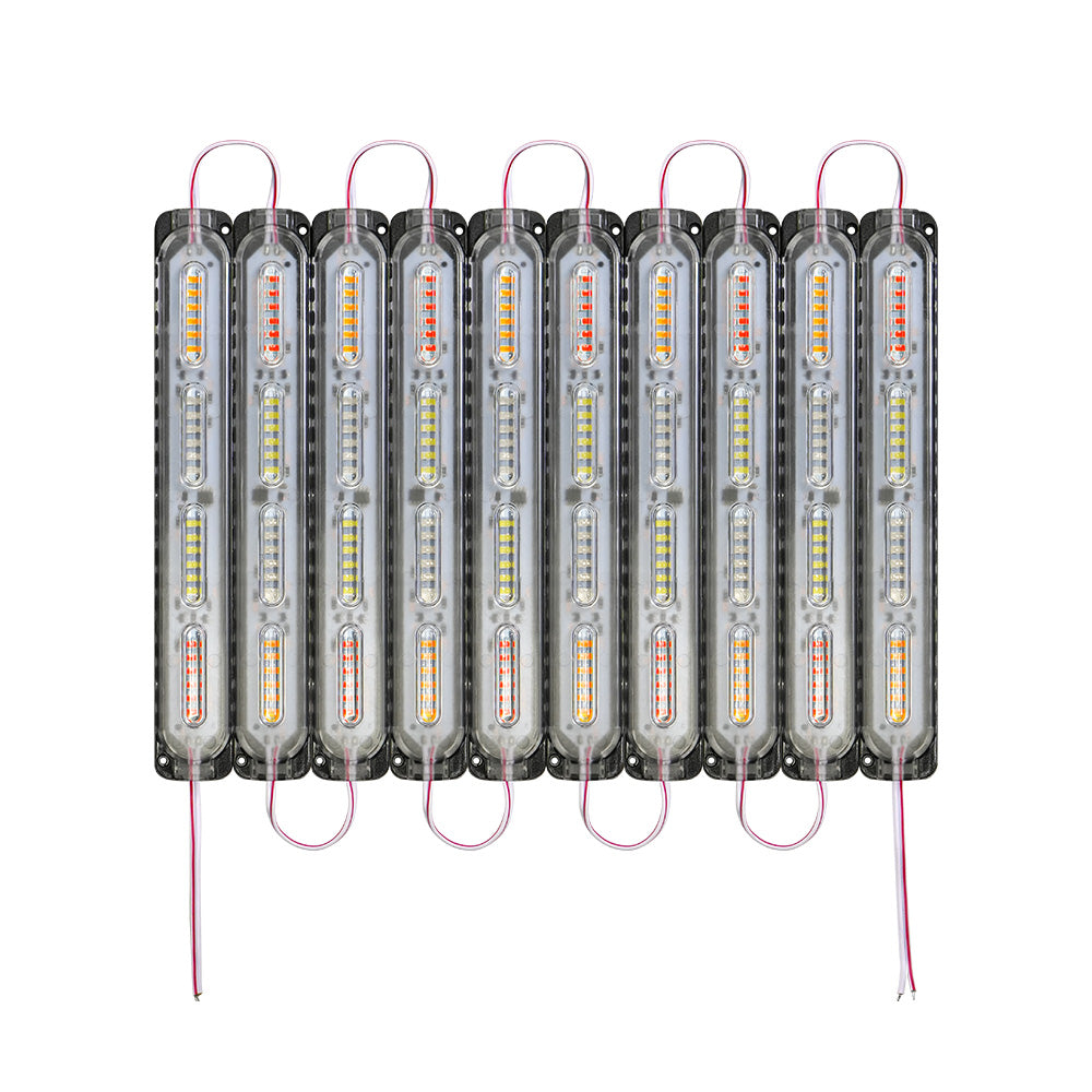 GENGXIN® Módulo LED 27 de 10 pzas, Roja+Blanca+Azul+Amarilla