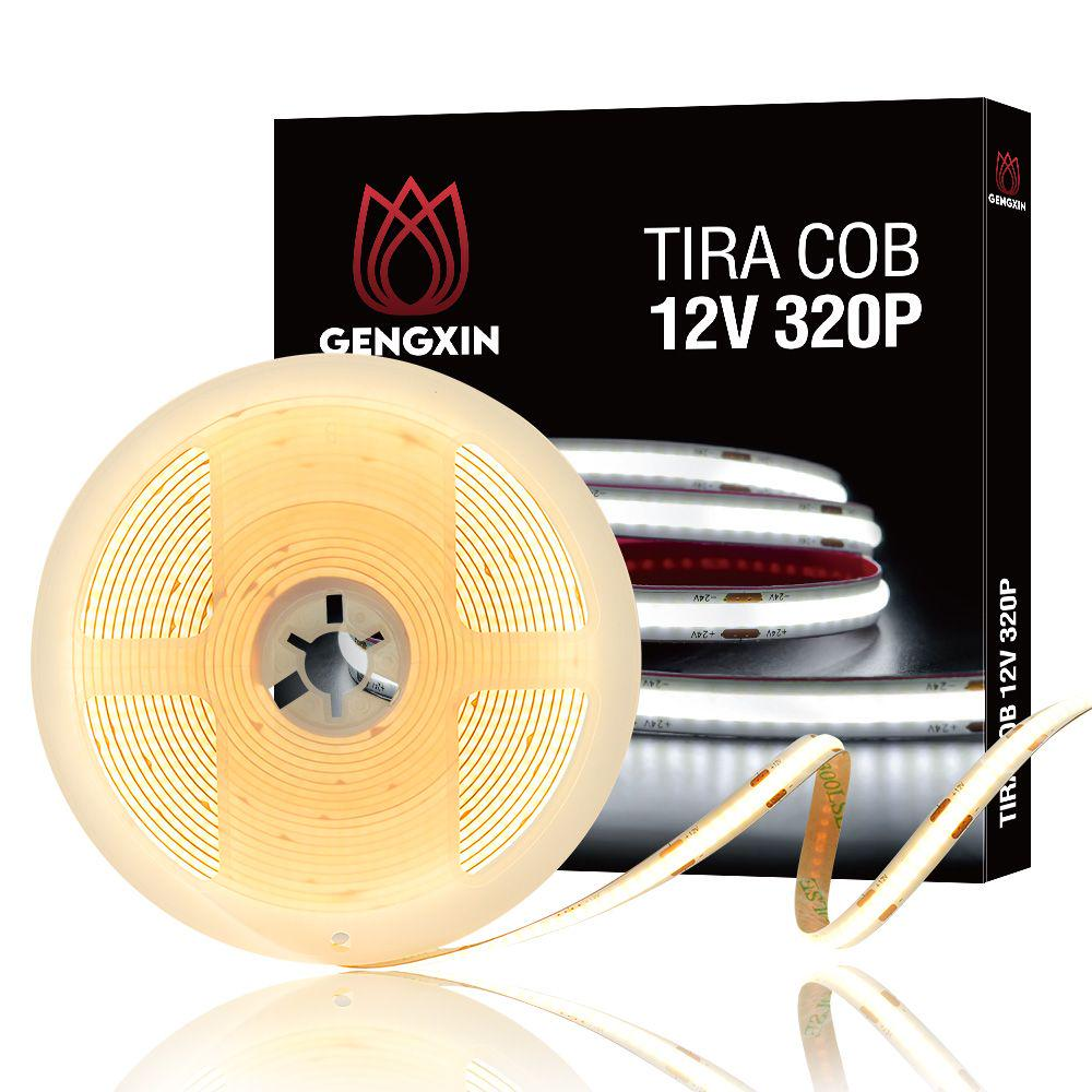 GENGXIN® Tira de LED Flex 12V COB/320P-5m