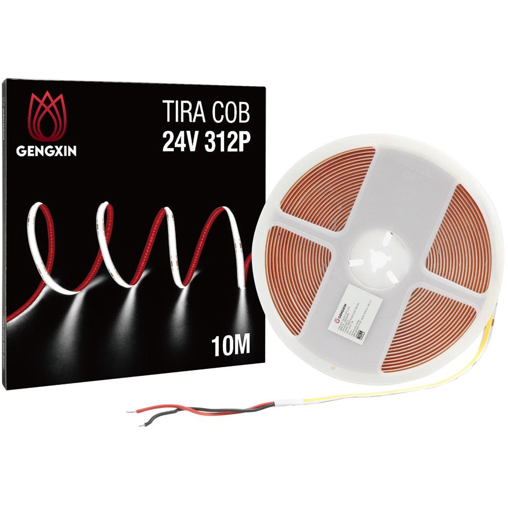 GENGXIN® Tira de LED Flex 24V COB/312P - 10mts