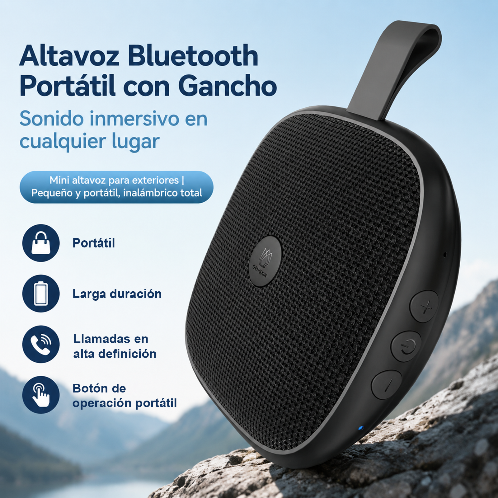 GENGXIN® Bocina Inalambrica  GX-B05 - (Sólo para exhibición)