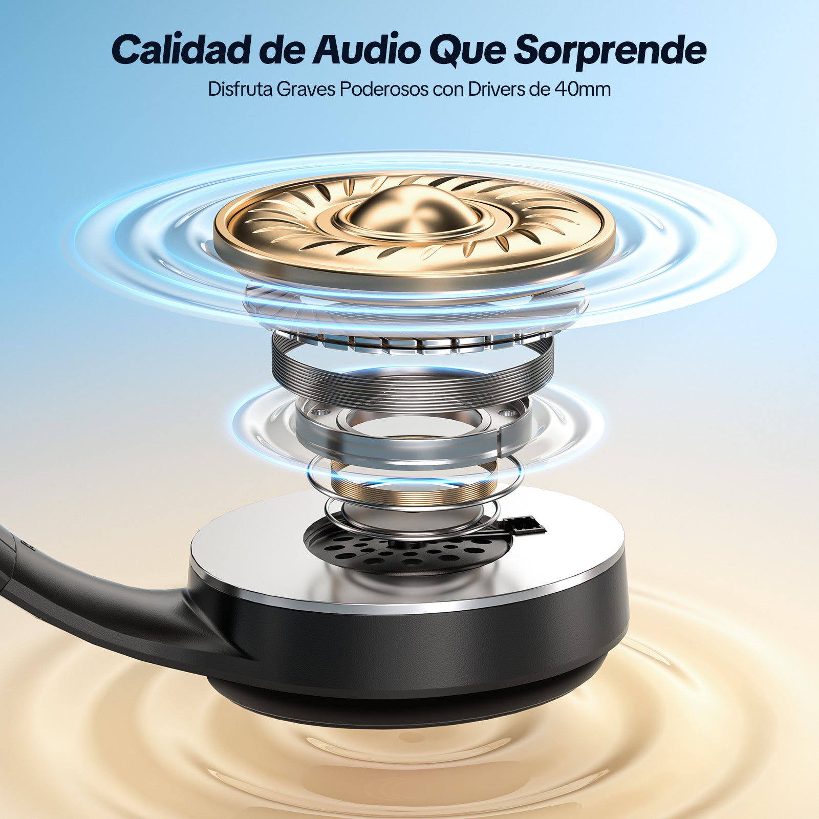 GENGXIN® Audifonos Inalambricos  GX-H03 - (Sólo para exhibición)
