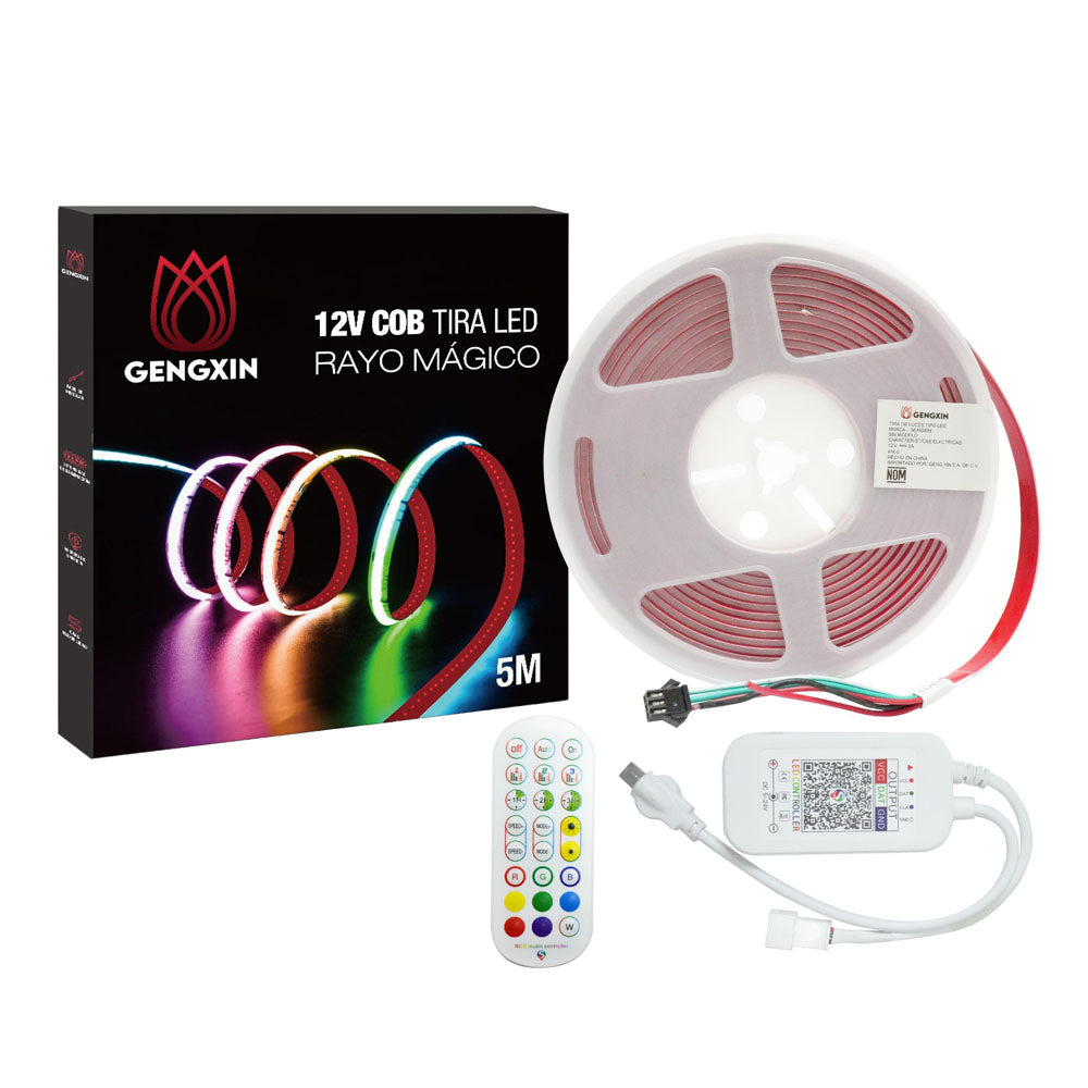 GENGXIN® Tira de LED Flex RAYO 12V COB/576P - 5M