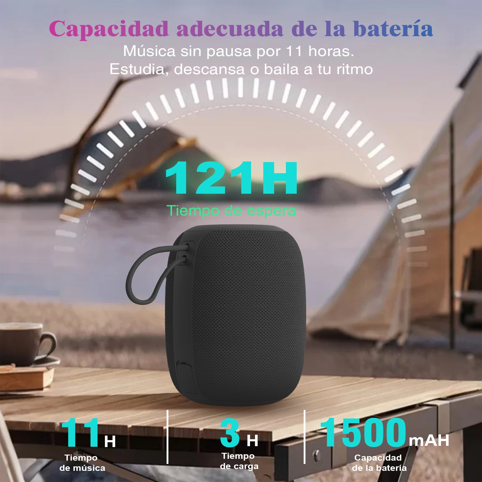 GENGXIN® Bocina Inalambrica  GX-B07 - (Sólo para exhibición)