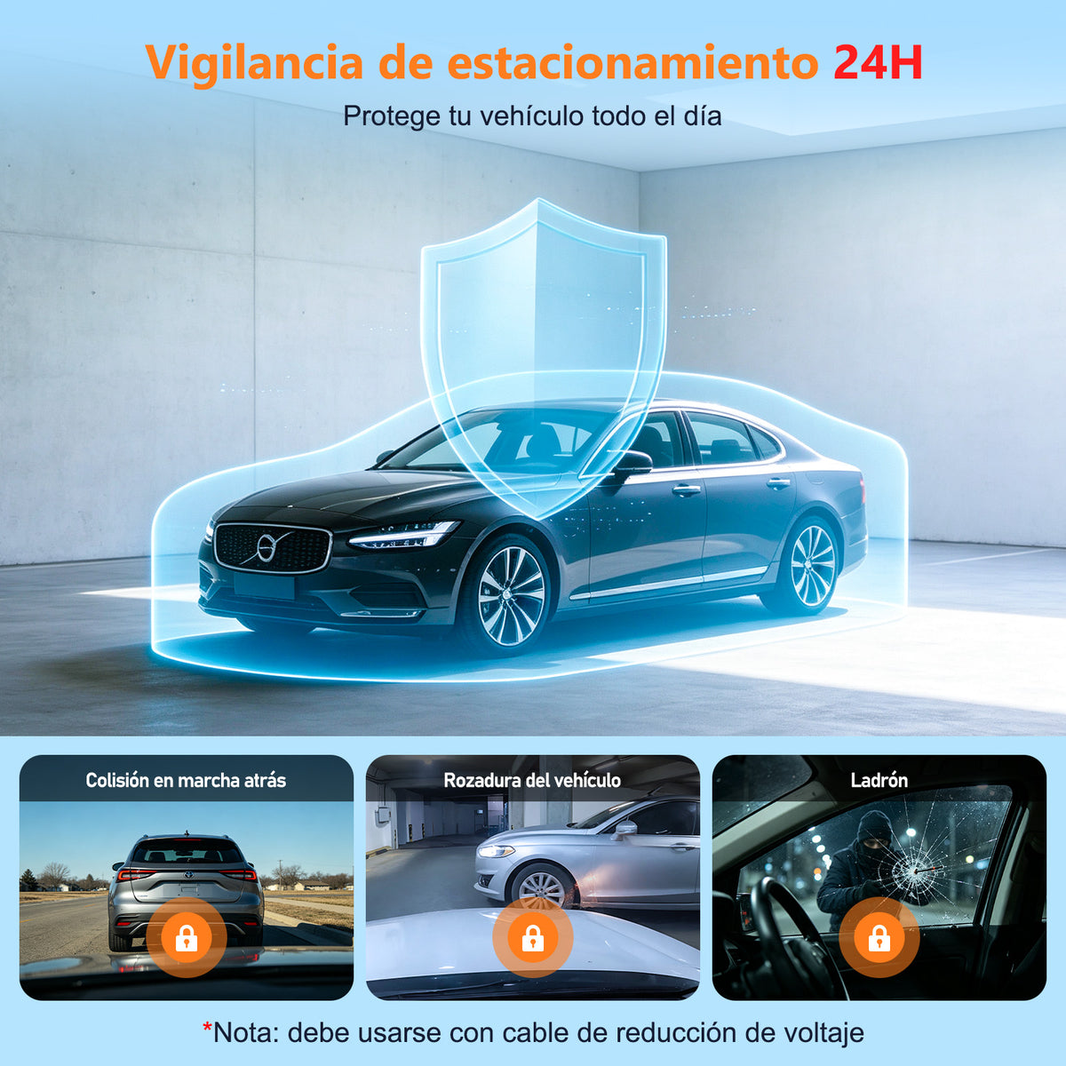 GENGXIN® Grabadora Para Auto-GX-GR03- (Sólo para exhibición)