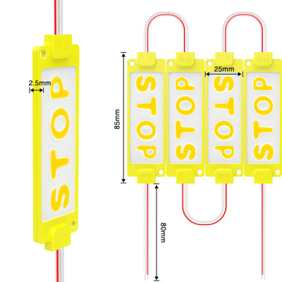 GENGXIN® Módulo LED 22 de 10 pzas, Amarillo Y Rojo