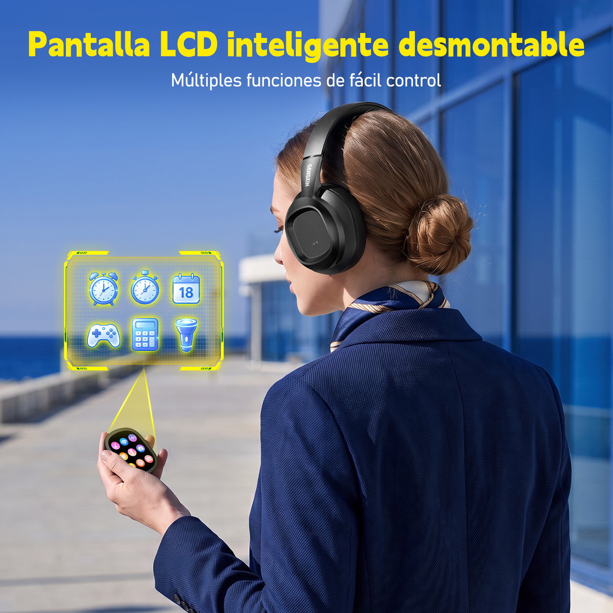 GENGXIN® Audifonos Inalambricos  GX-H04 - (Sólo para exhibición)