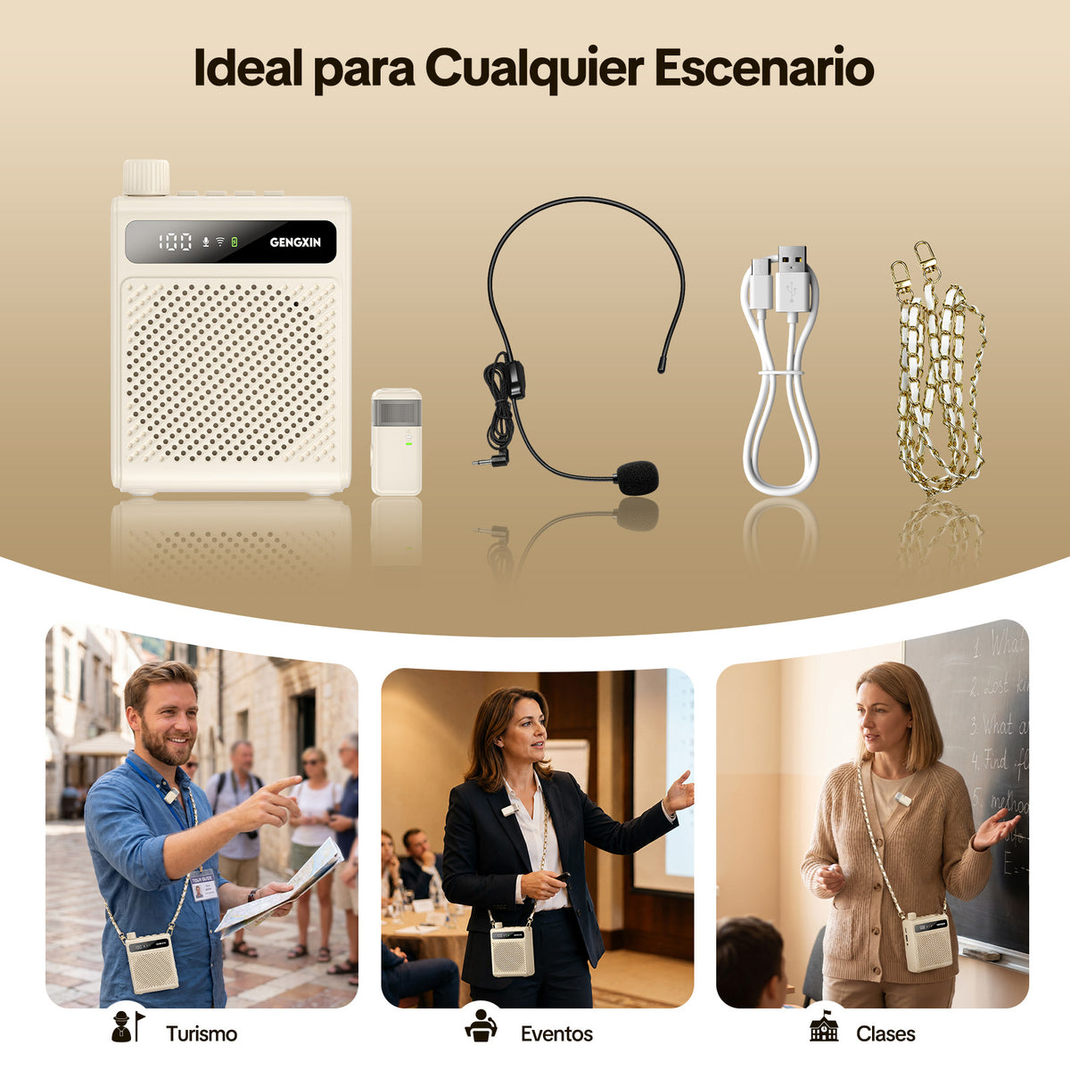 GENGXIN® Bocina Inalambrica  GX-B11 - (Sólo para exhibición)