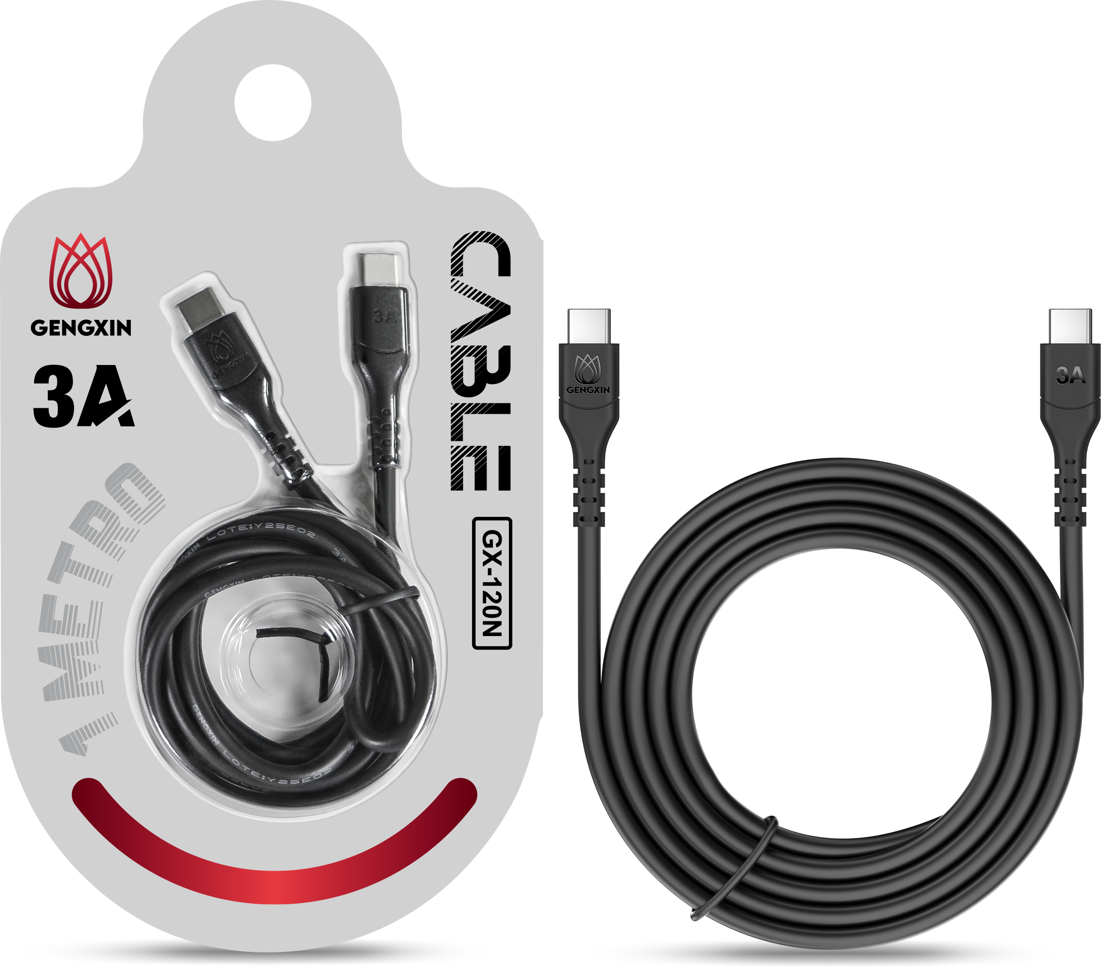 GENGXIN® Cable-GX-120 - (Sólo para exhibición)