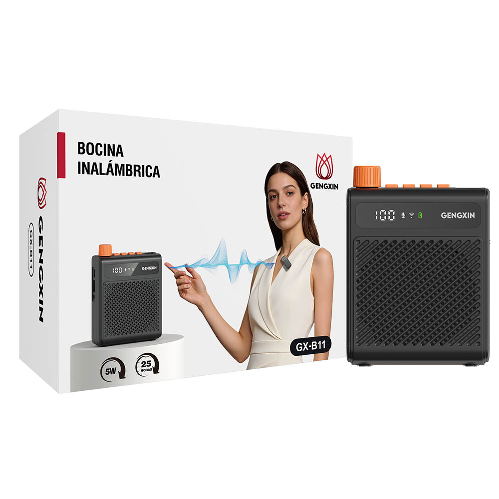 GENGXIN® Bocina Inalambrica  GX-B11 - (Sólo para exhibición)