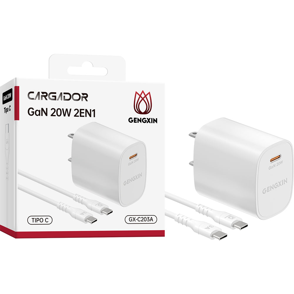 GENGXIN® Cargador-C203A Incluye cable de datos - (Sólo para exhibición)