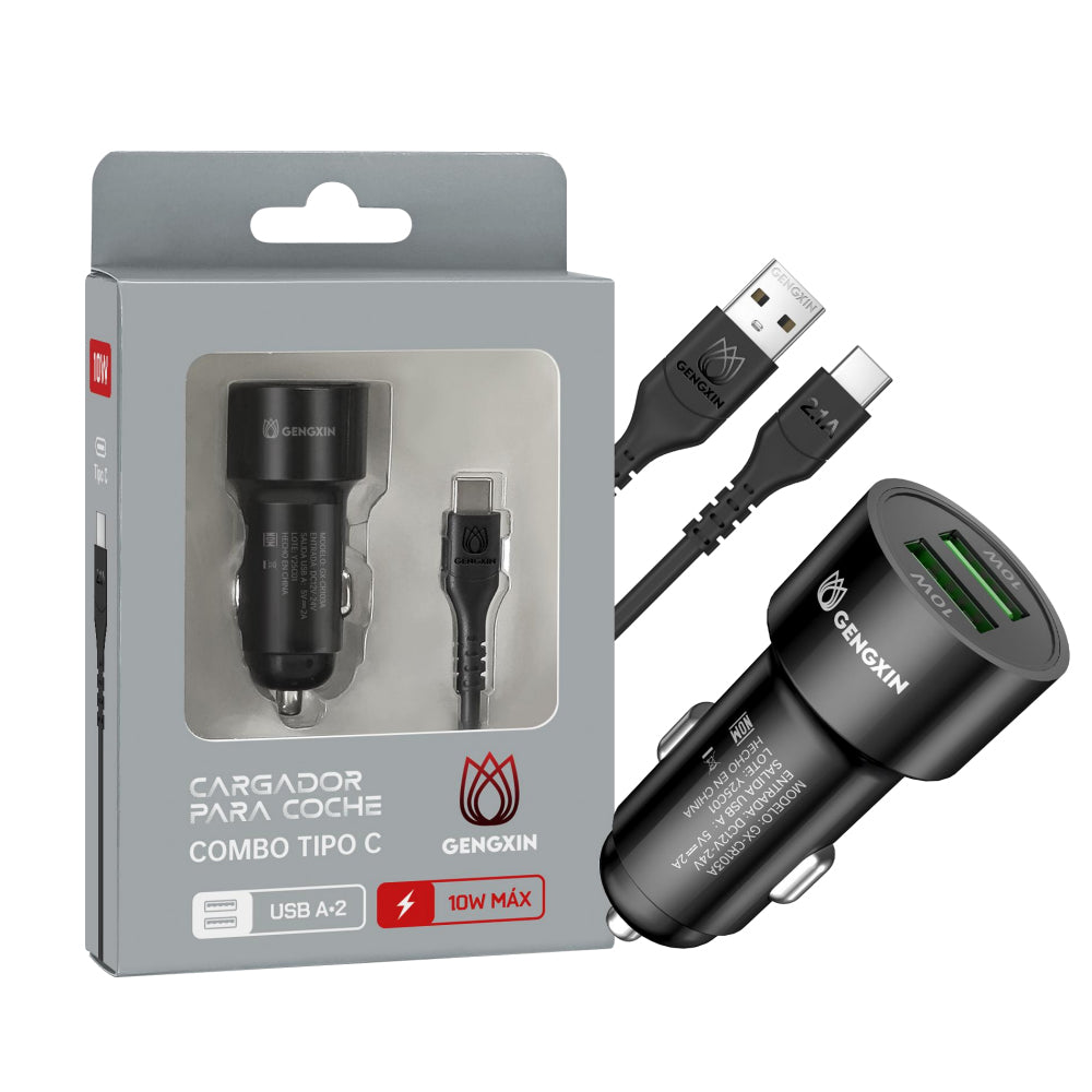 GENGXIN® CARGADOR COCHE-GX-CR103A - (Sólo para exhibición)