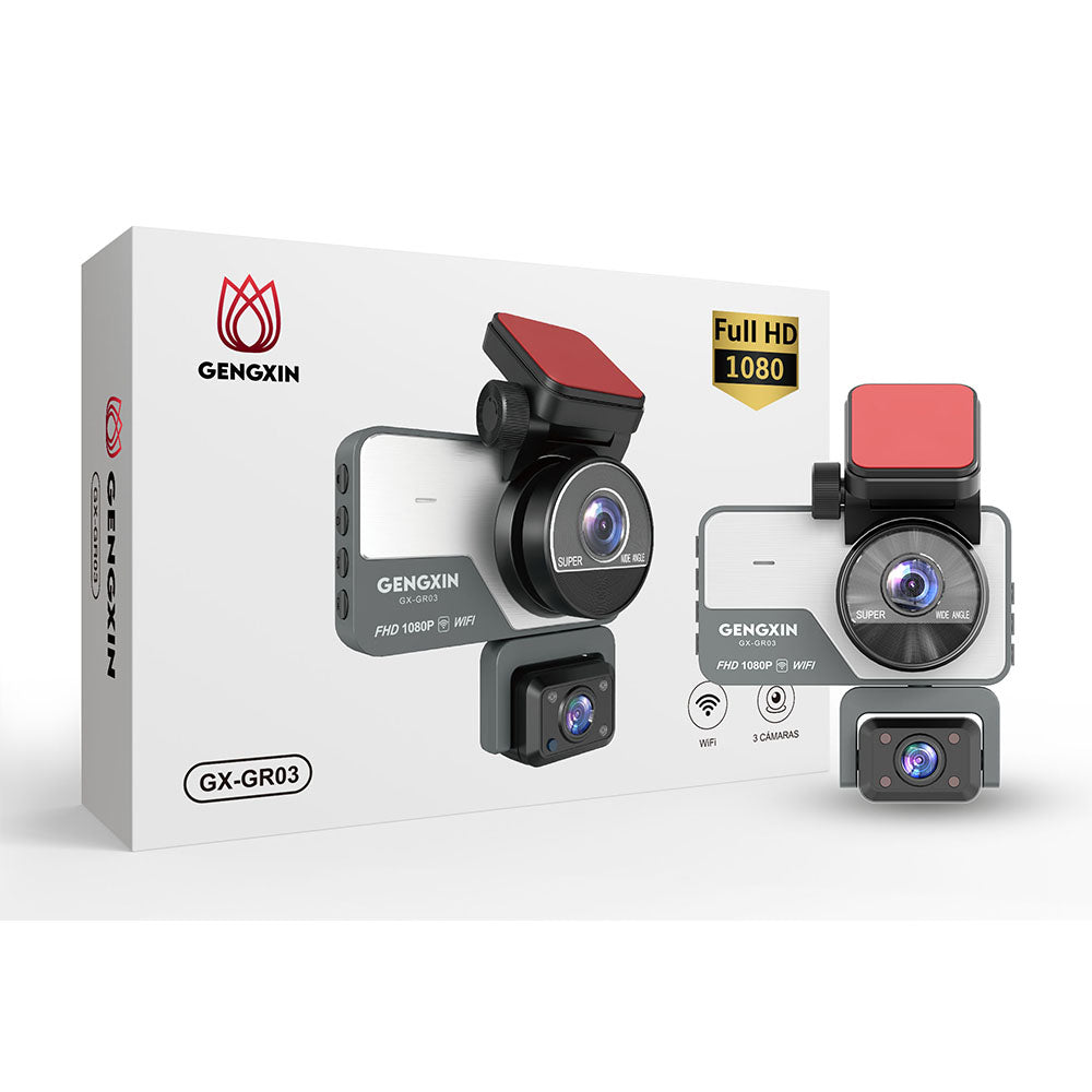 GENGXIN® Grabadora Para Auto-GX-GR03- (Sólo para exhibición)