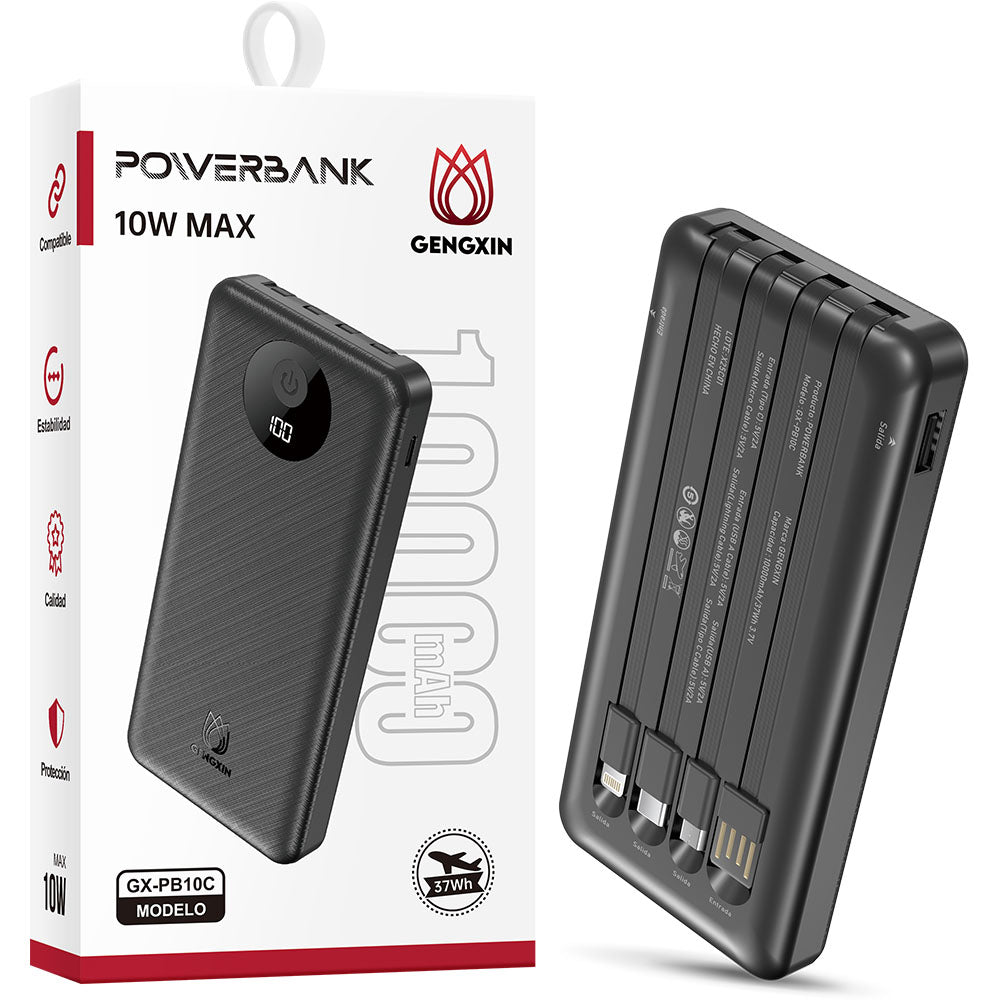 GENGXIN® Powerbank-GX-PB10C - (Sólo para exhibición)