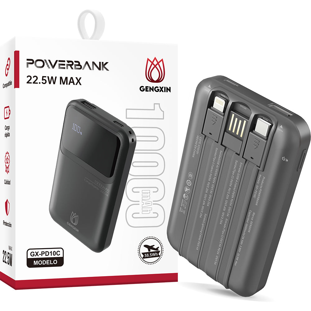 GENGXIN® Powerbank-GX-PD10C - (Sólo para exhibición)