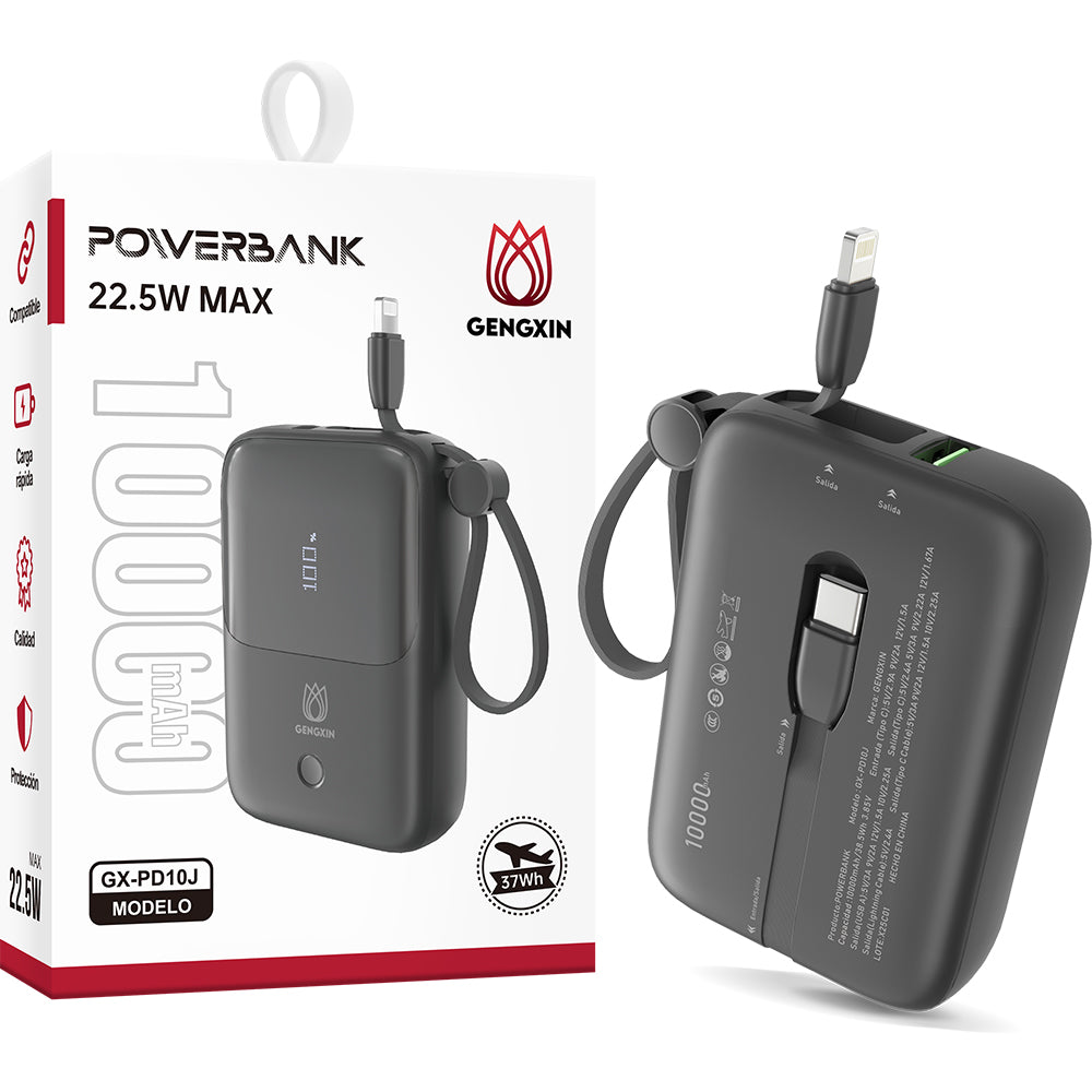 GENGXIN® Powerbank-GX-PD10J - (Sólo para exhibición)