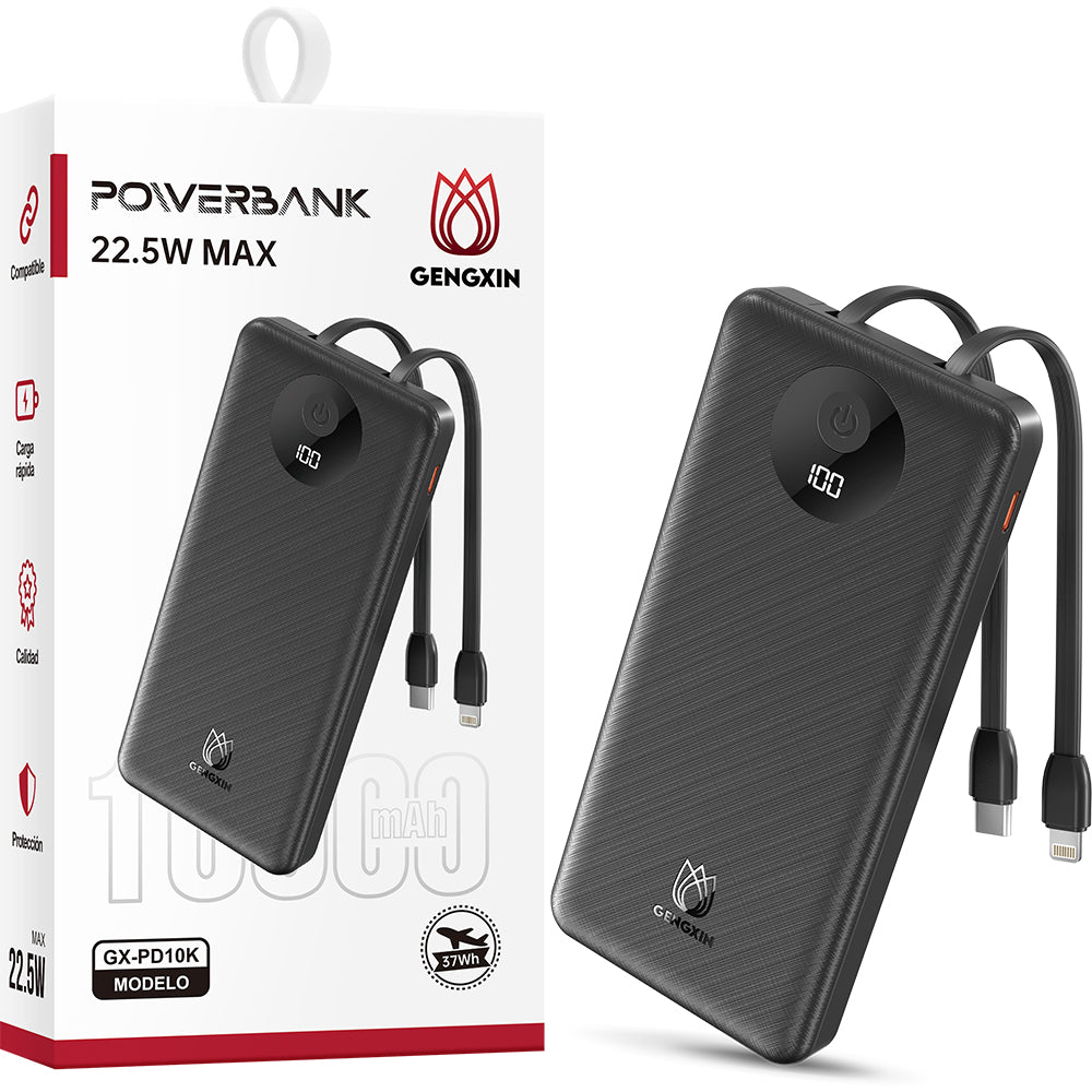 GENGXIN® Powerbank-GX-PD10K - (Sólo para exhibición)