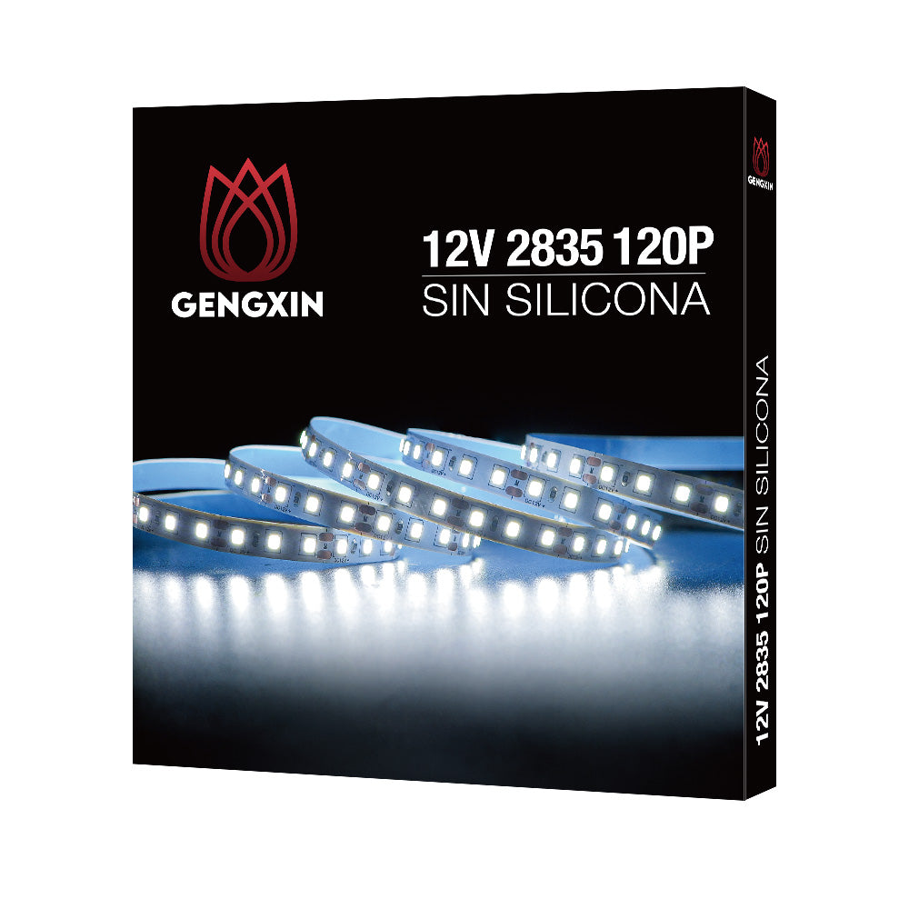 GENGXIN® Tira de LED  12V 2835/120P 5M-SIN SILICON